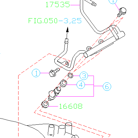 Subaru Top Feed Fuel Injector O-Rings