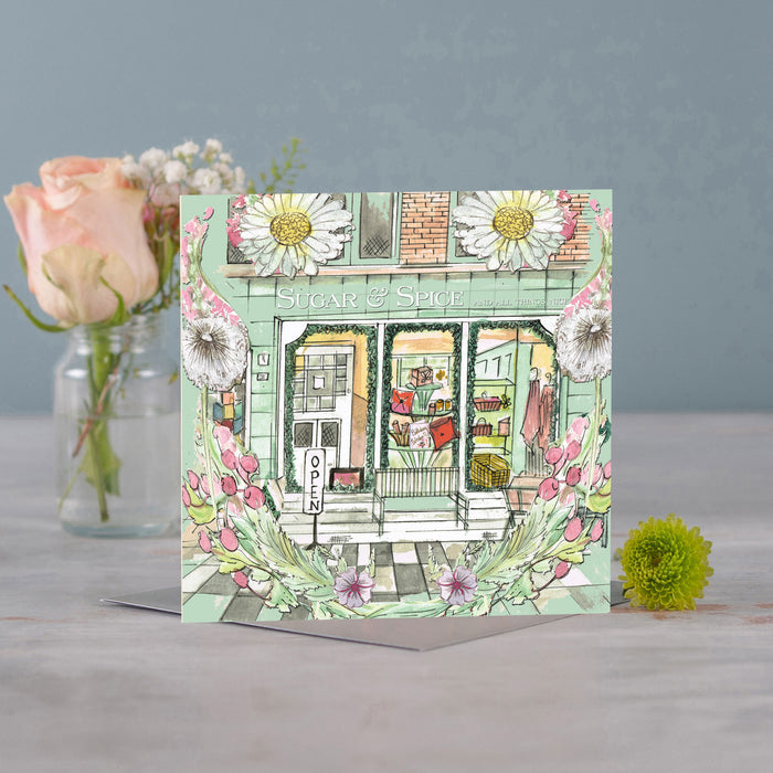 Sugar And Spice In Full Bloom Greeting Card - Pack of 6