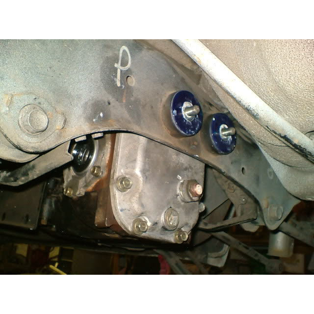 SuperPro Rear Differential Mount Bushings 2003-2008 Forester