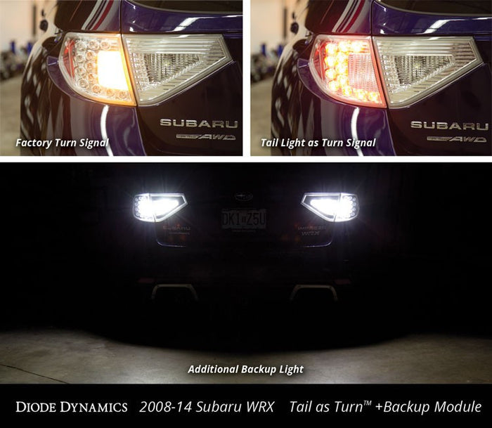 Tail as Turn +Backup Module 2008-2014 WRX Hatchback