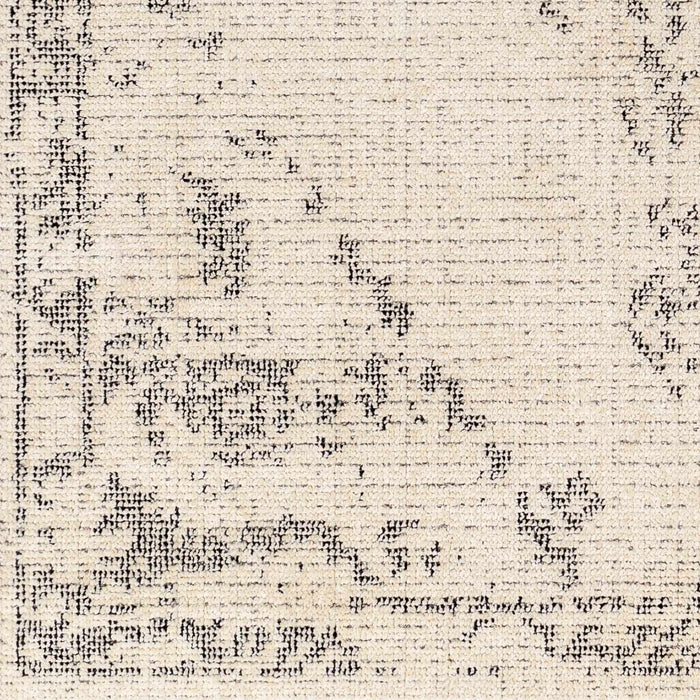 Tait Contemporary Ivory And Black Area Rug - The Rug Decor