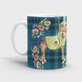 Tartan Hound Ceramic Mug