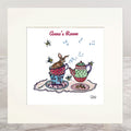 Tea Party Personalised Mounted Print