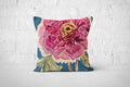 Teal Romance Cushion