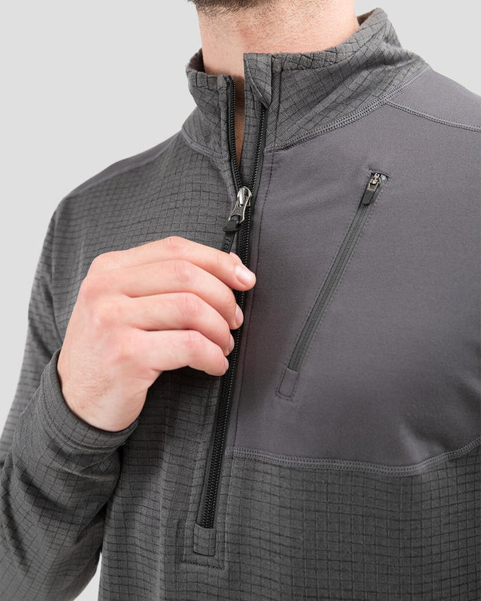 Terramar Men's Half Zip Jacket