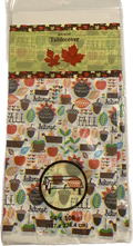 Thanksgiving Table Cover - Fall Happy Harvest