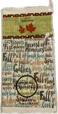 Thanksgiving Table Cover - Harvest of Memories