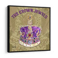 The Crown Jewels Urban Icons Framed Canvas Print