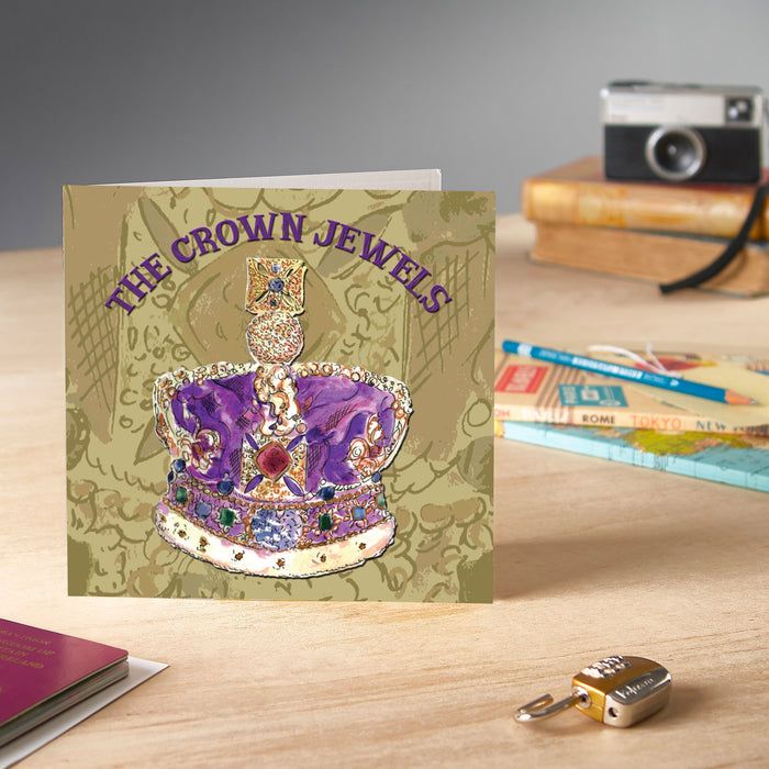 The Crown Jewels Urban Icons Greeting Card - Pack of 6