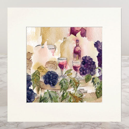 The Good Life Mounted Print