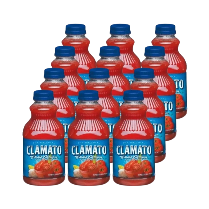 The Original (NOT MOTT's) Clamato Juice 946ml case of 12