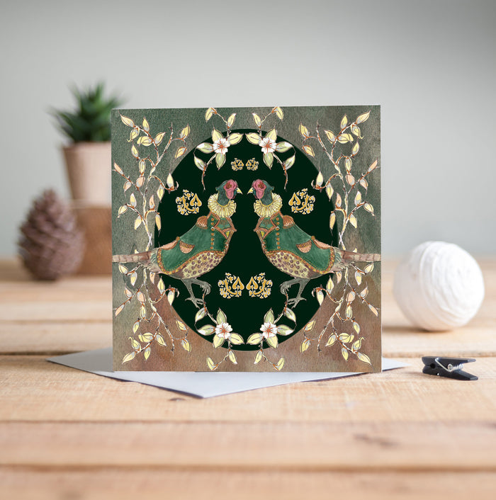 The Pheasants Greeting Card - Pack of 6