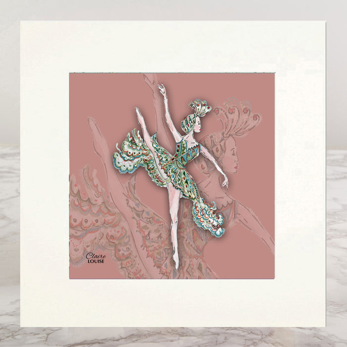 The Royal Ballet Mounted Print