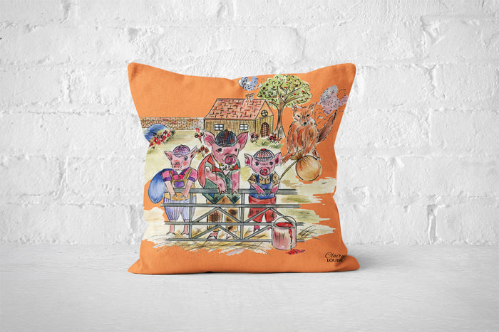 The Three Little Pigs Cushion