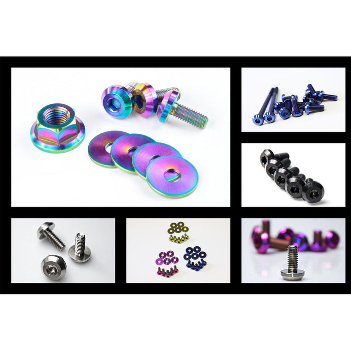 Titanium Engine Bay Dress-Up Bolt Kit 2006-2007 WRX and STi