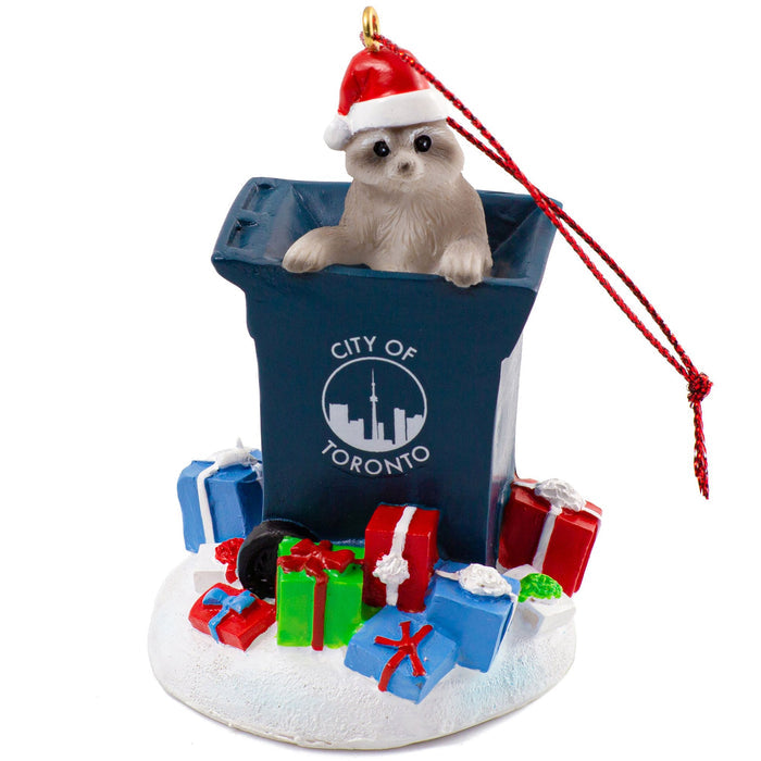 Toronto Raccoon Trash Ornament