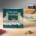 Tower Bridge Urban Icons Greeting Card - Pack of 6