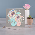 Tropical Storm Flower Greetings Card - Pack of 6
