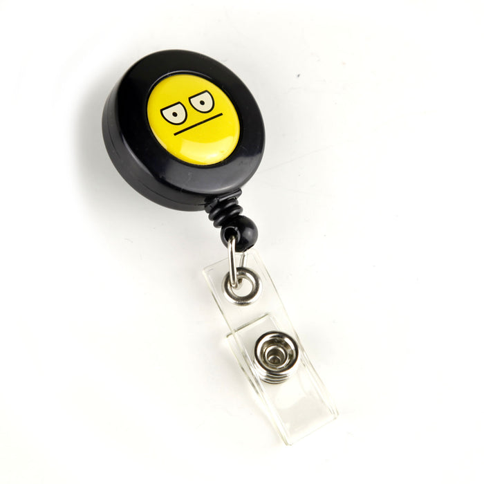 Unamused Badge Holder