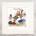 Under The Sea Personalised Mounted Print