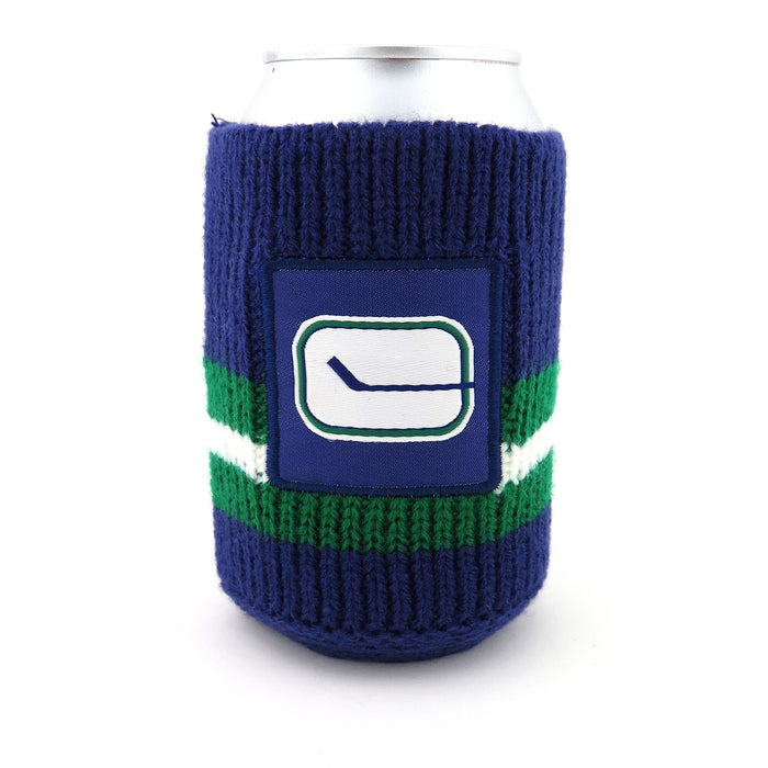 Vancouver Canucks Knit Can Coolers 6- pack