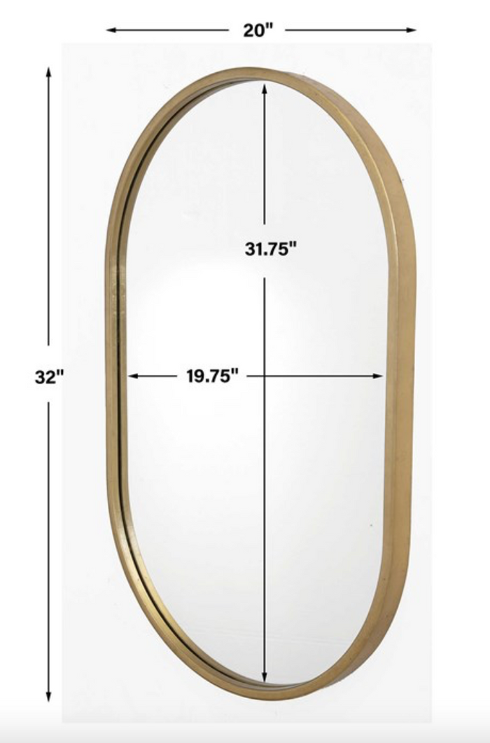 Varina Oval Mirror