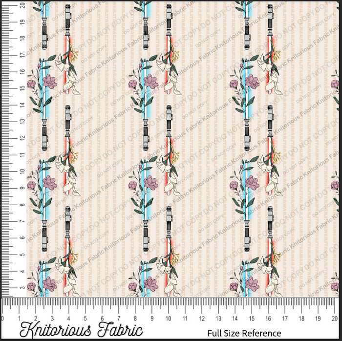 *VINYL Pre*-Order* Sketchy Saber Pinstripes - K