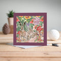 Whimsical Hare Greeting Card - Pack of 6
