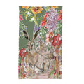Whimsical Hare Tea Towel