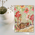Whimsical Mouse Greeting Card (120 X 170) - Pack of 6