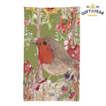 Whimsical Robin Tea Towel