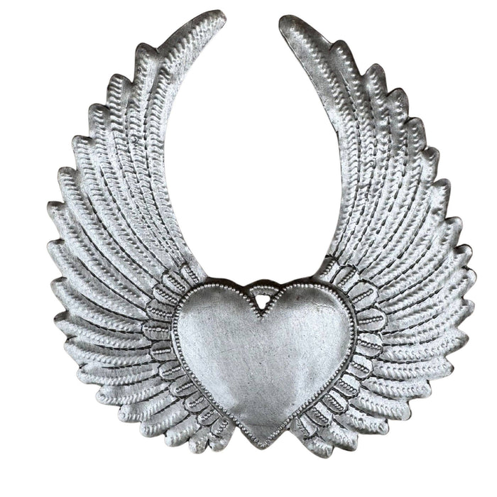 Winged Haitian Milagro Hearts