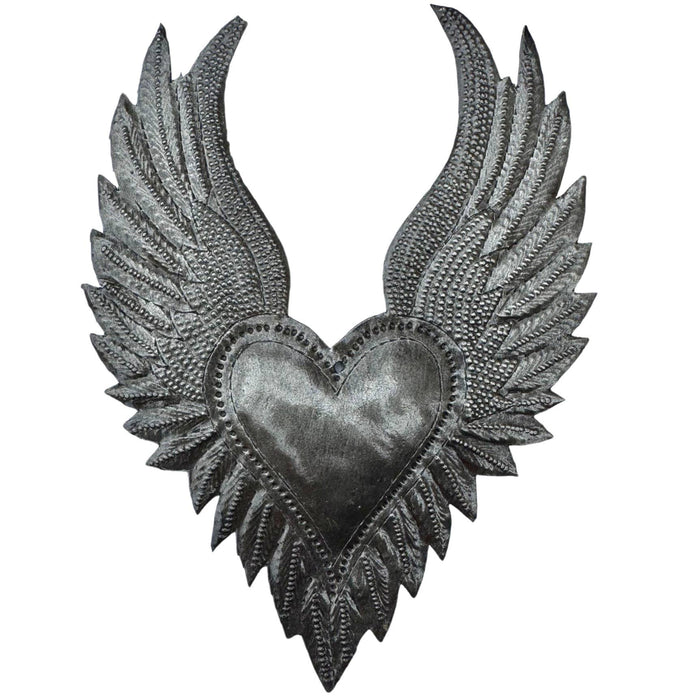 Winged Haitian Milagro Hearts