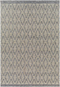 Yank Bohemian Design Gray Hand Woven Wool Rug - The Rug Decor